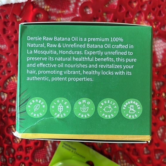 Brand New Raw Batana Oil & Strengthening Shampoo Set w/ Goody Detangling Brush - Picture 4 of 13